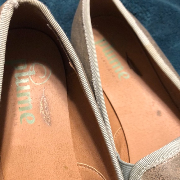 Gold and mint espadrilles - Picture 5 of 6